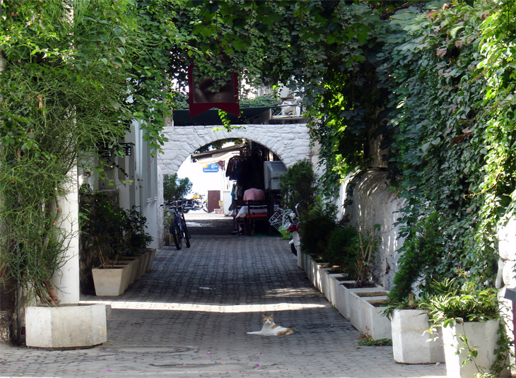 Cobble Streets of Bodrum Turkey