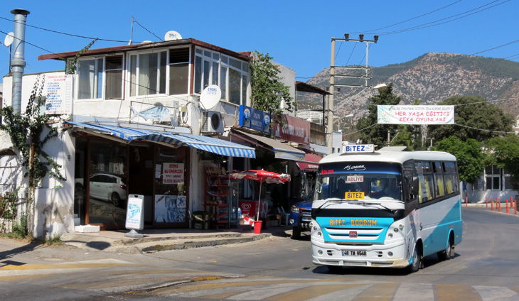 Dolmus Bus Public Transport Bodrum Turkey